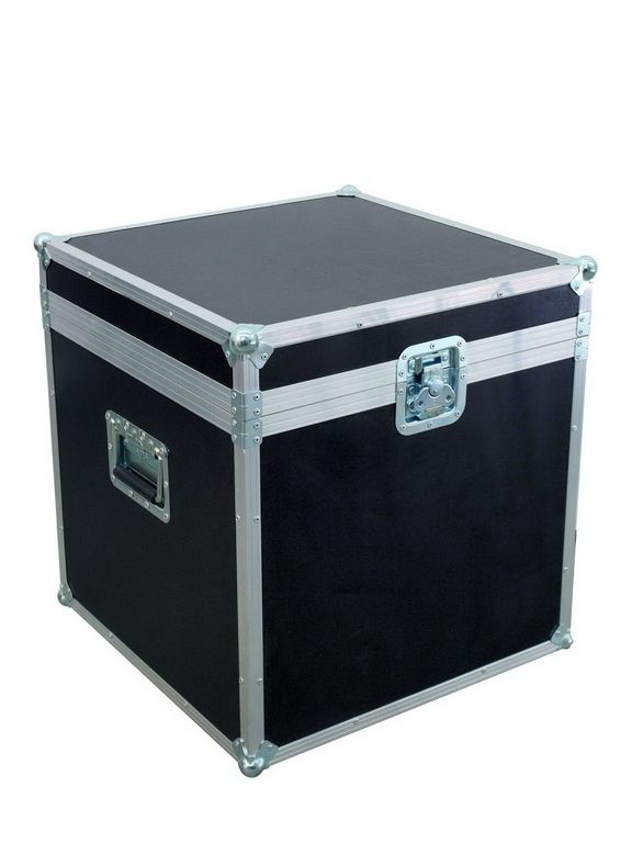 Roadinger Flightcase 4x PAR-64 Spot lang Haken