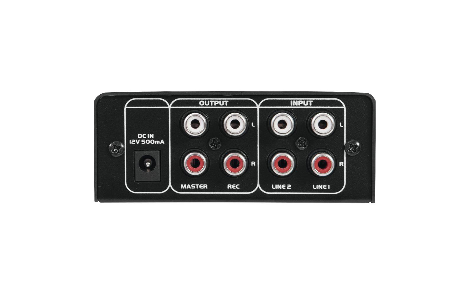 Omnitronic GNOME-202 Mini-Mixer schwarz