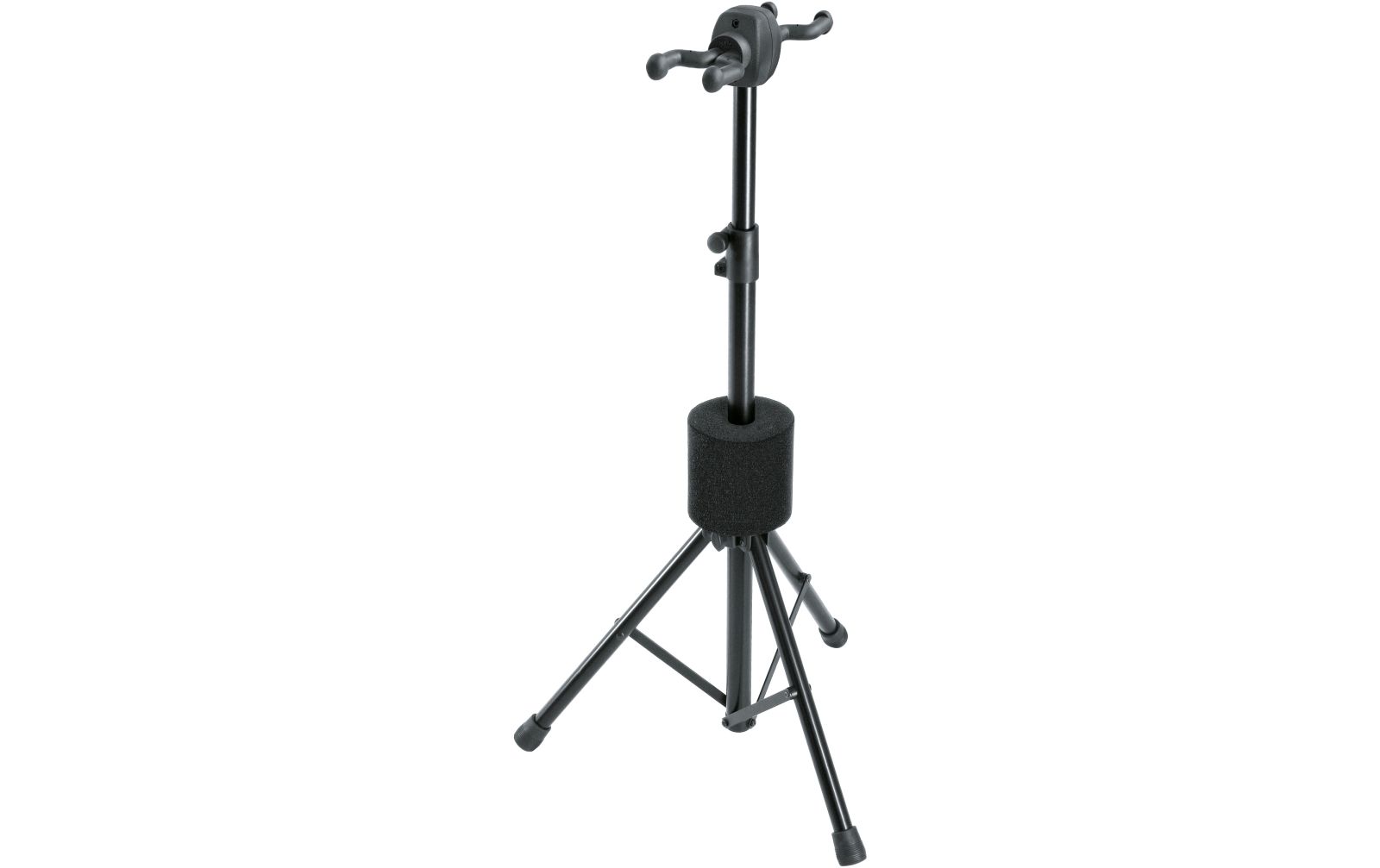 K&M 17620 Gitarrenständer Double, schwarz