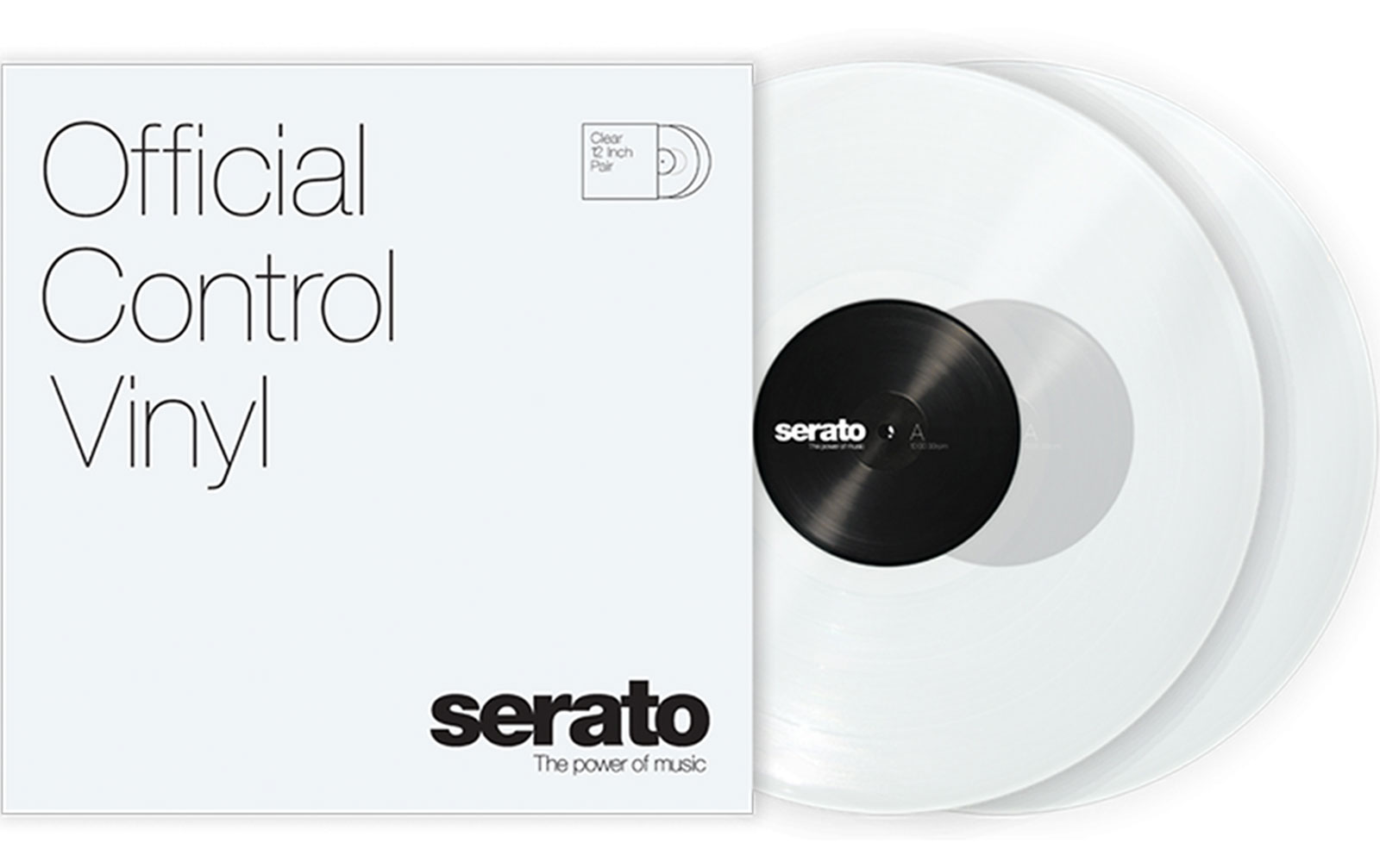 Serato Performance Control Vinyl, clear