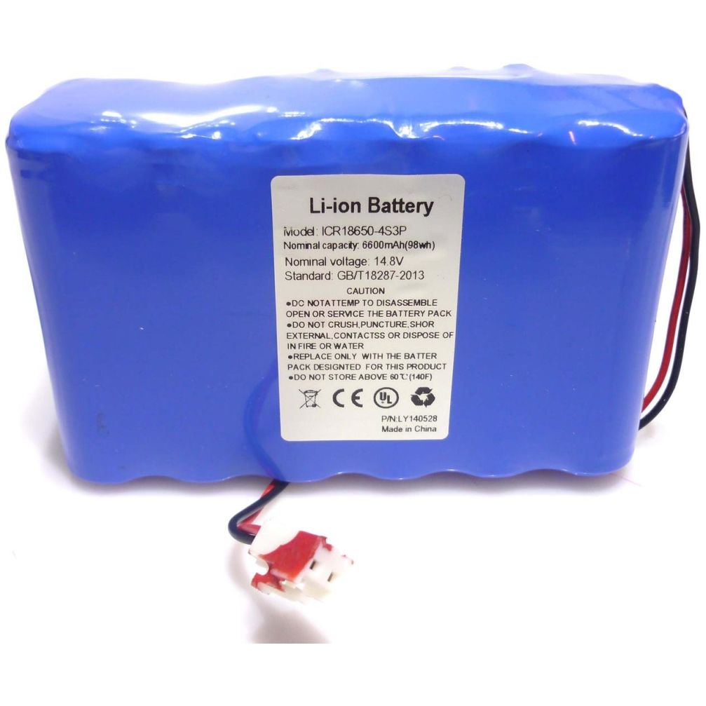 Akku 14,8V/6600mAh (98Wh) Rechteck