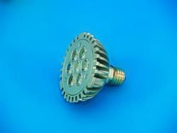 Omnilux PAR-30 230V 7x1W LED gelb E27 KR