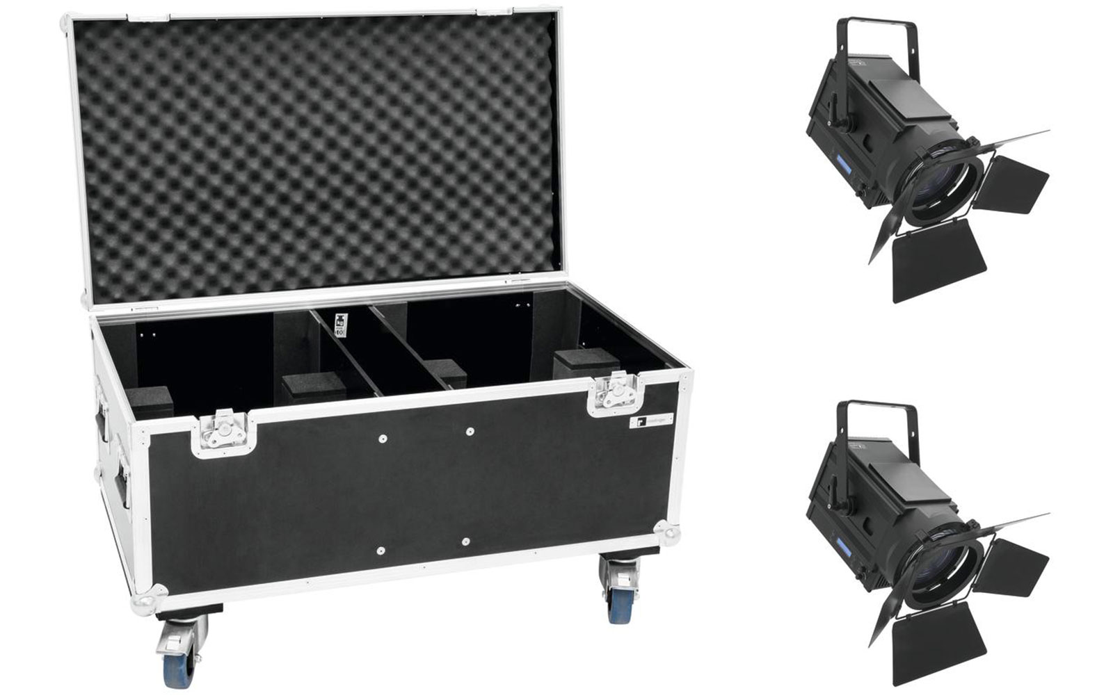 Eurolite Set 2x LED THA-250F + Case