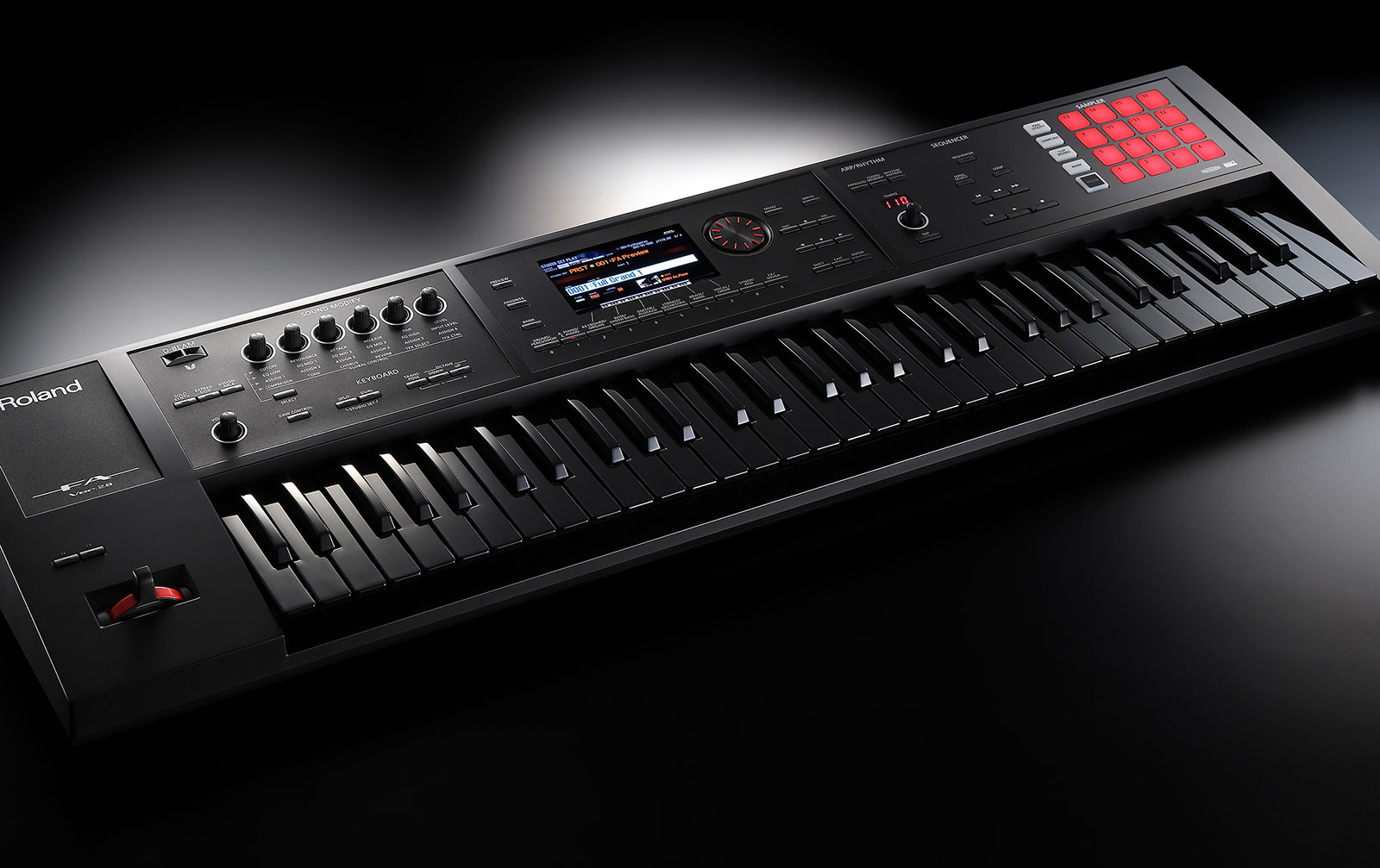 Roland FA-06B Limitierte Black Edition
