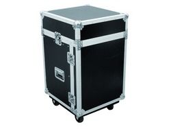 Roadinger Spezial-Kombi-Case LS5 Laptop-Rack, 14HE