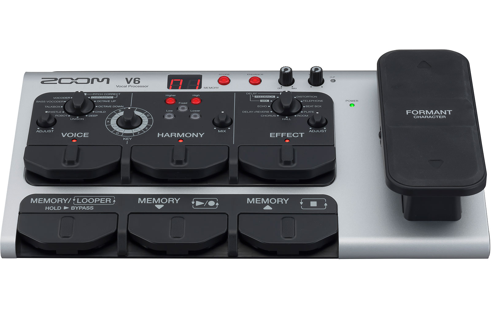 Zoom V6 Vocal Processor