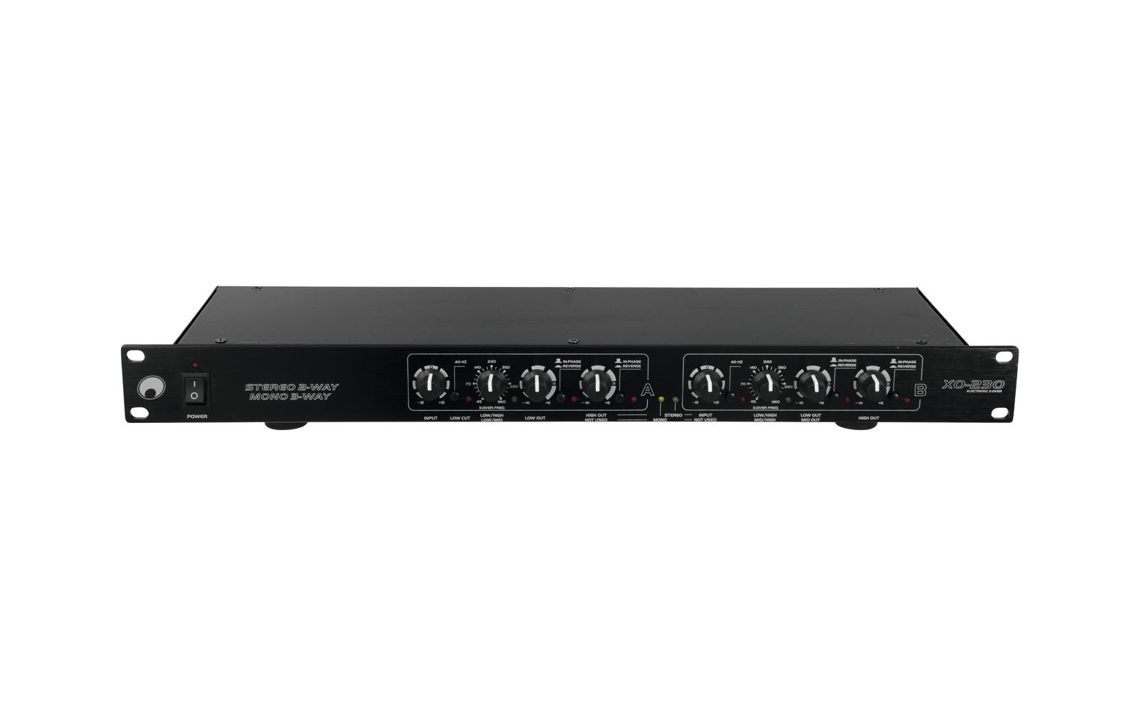Omnitronic XO-230 Aktive Frequenzweiche