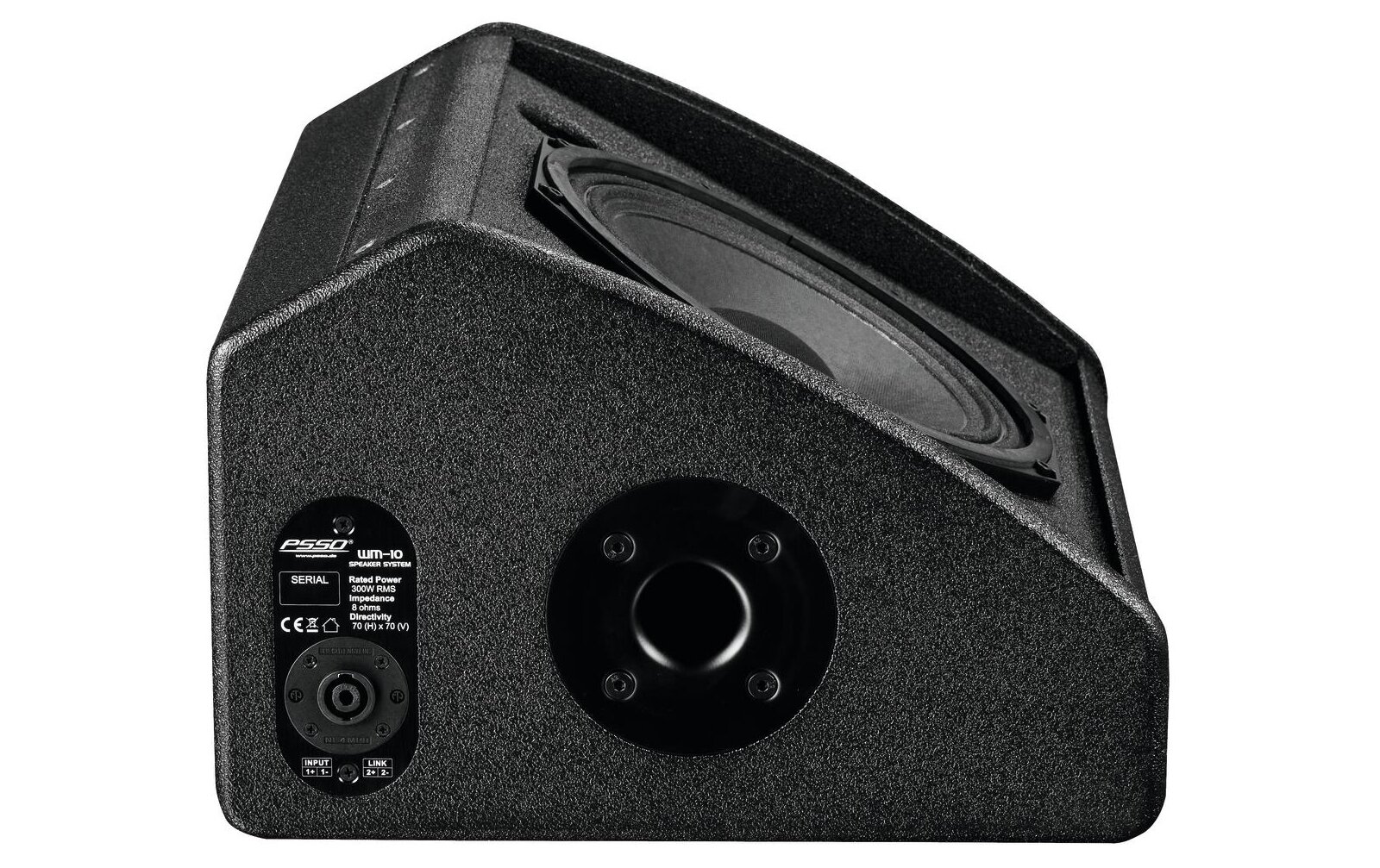 PSSO K-210CM 2-Wege-Koaxial-Monitor 300W