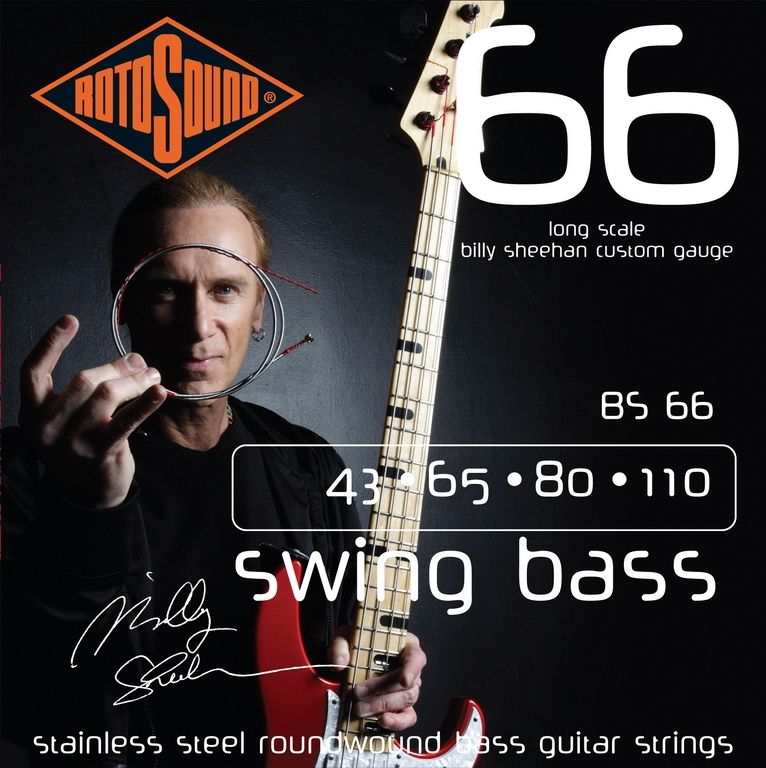 Rotosound E-Bass Saiten BS66 Billy Sheehan Signature
