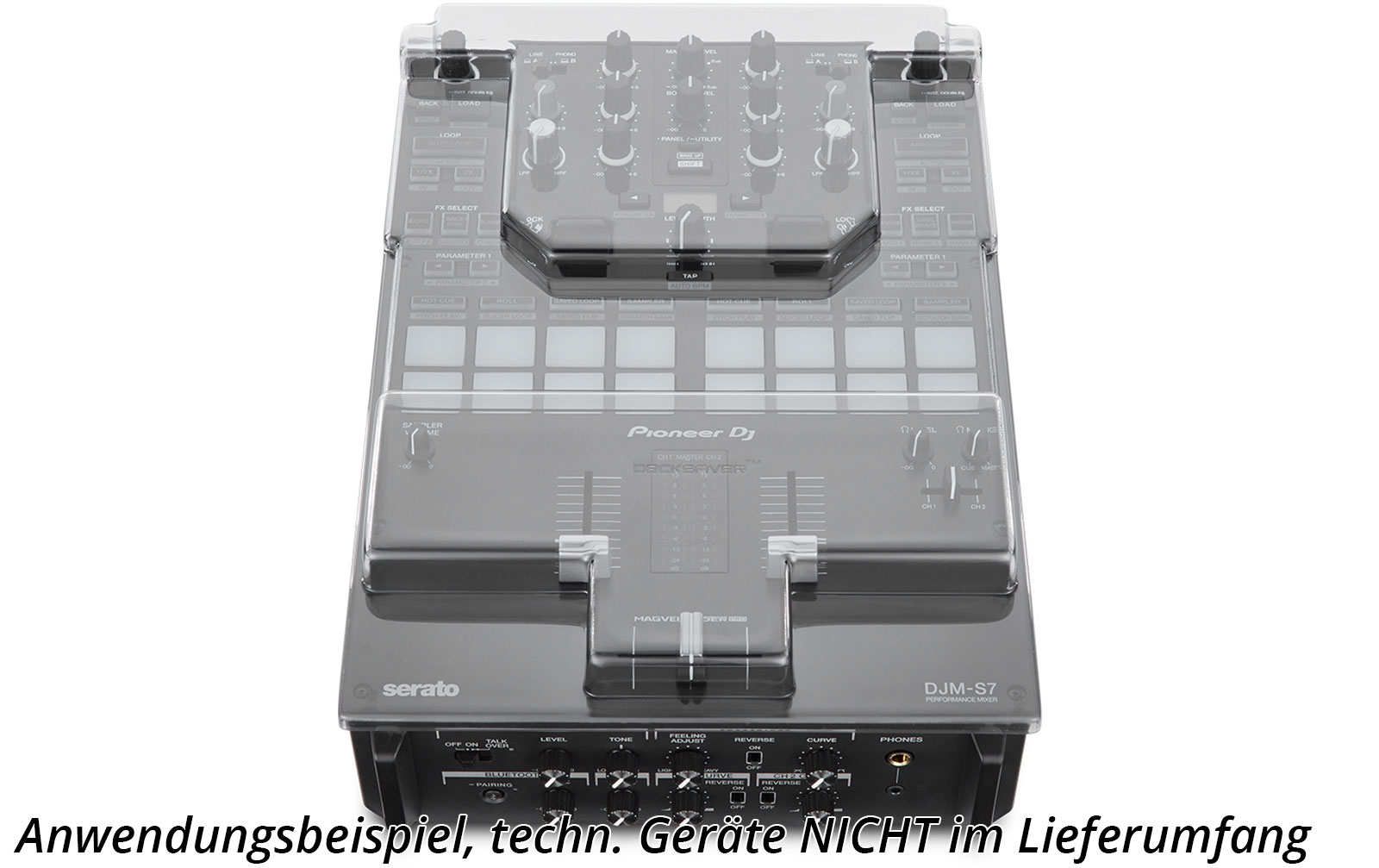 Decksaver Pioneer DJ DJM-S7 Staubschutzabdeckung