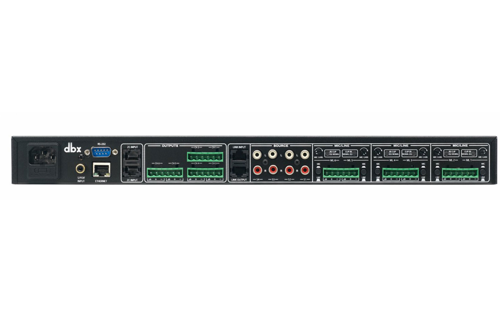 dbx ZonePro 1261M Zonenmix / Matrix-System