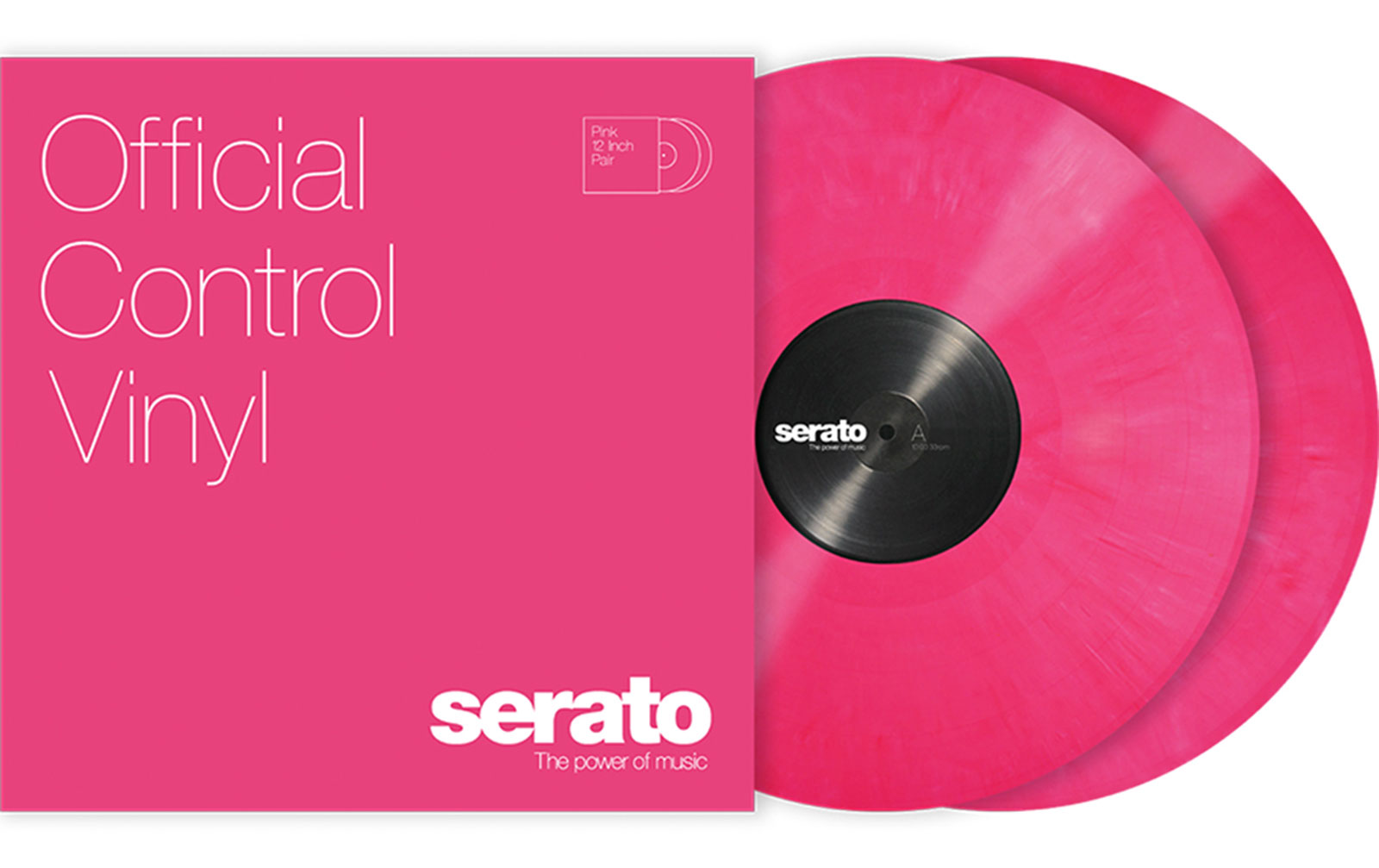 Serato Performance Control Vinyl, pink