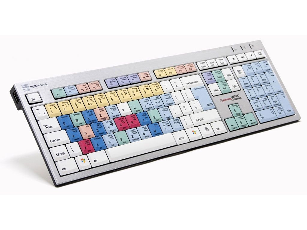 LogicKeyboard Cubase/Nuendo PC/Slim, dt. Tastatur