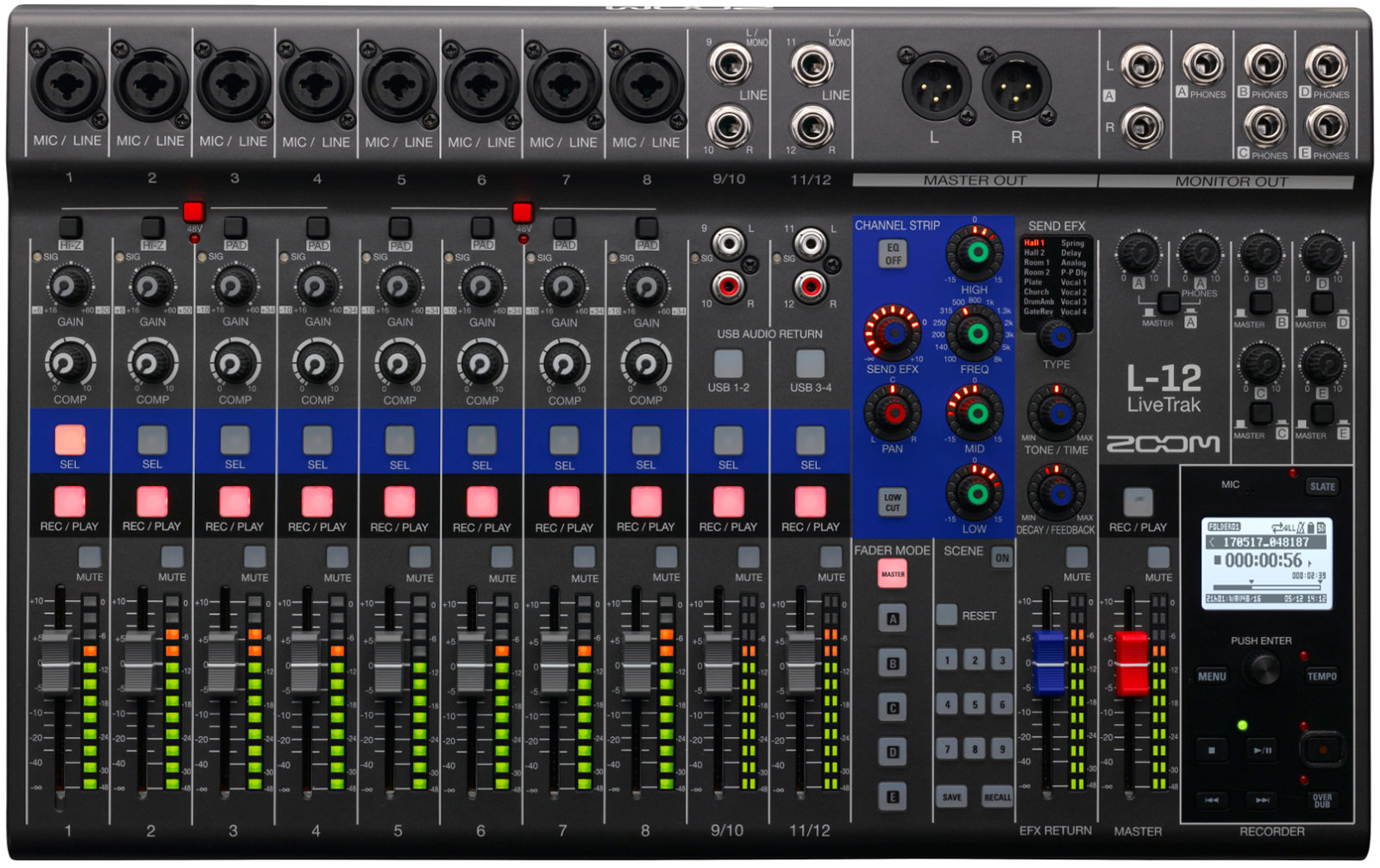 Zoom Livetrak L-12