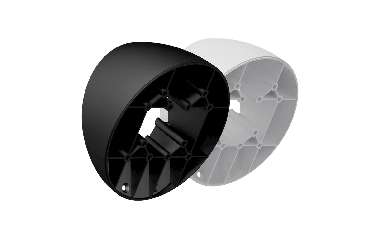 Audac WMA 60 W - Wandverlängerung mit 30° Winkel für ATEO6