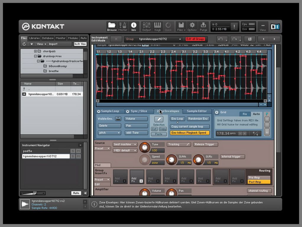 DVD Lernkurs Hands On NI Kontakt
