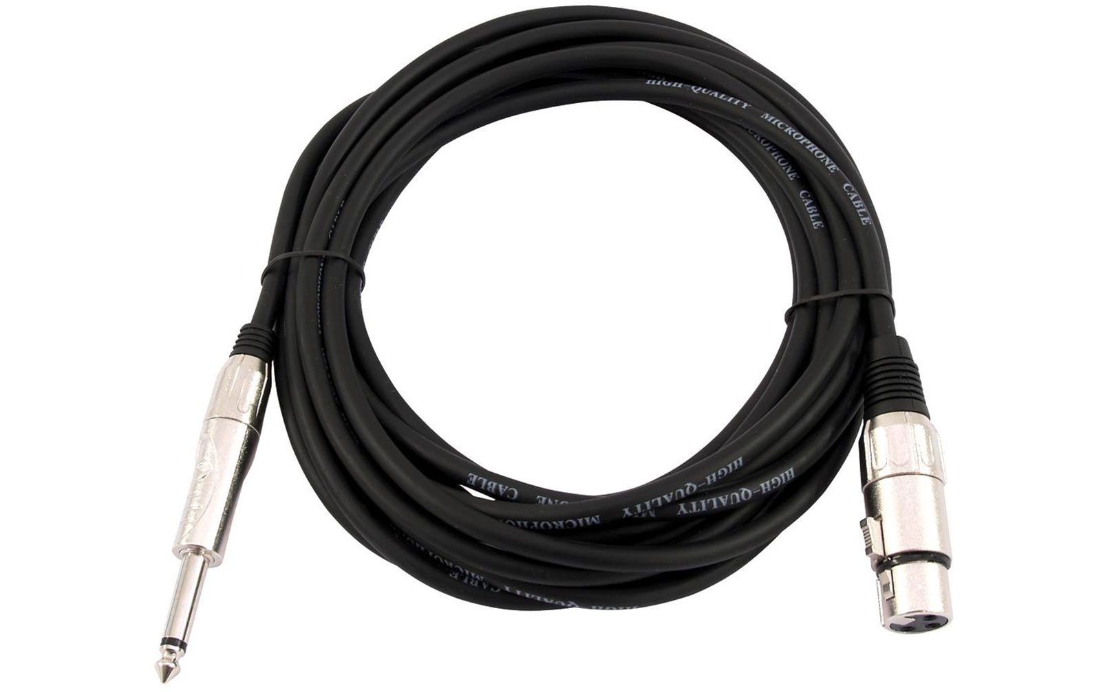 Omnitronic Adapterkabel XLR (F) / Klinke mono 2m schwarz