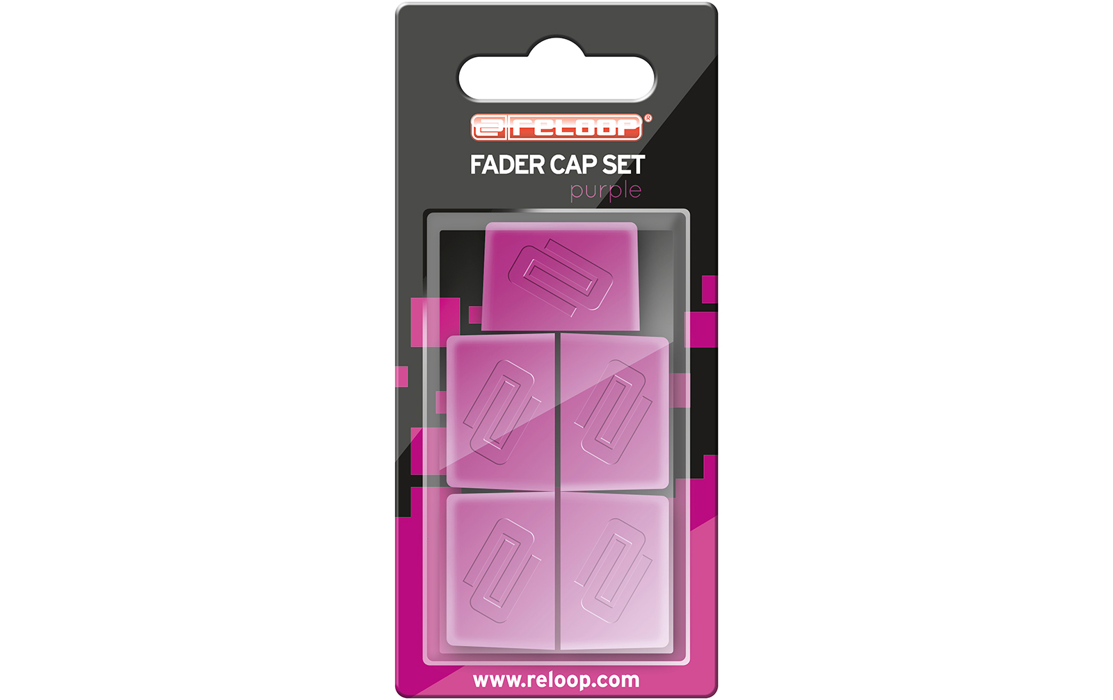Reloop Fader Cap Set purple