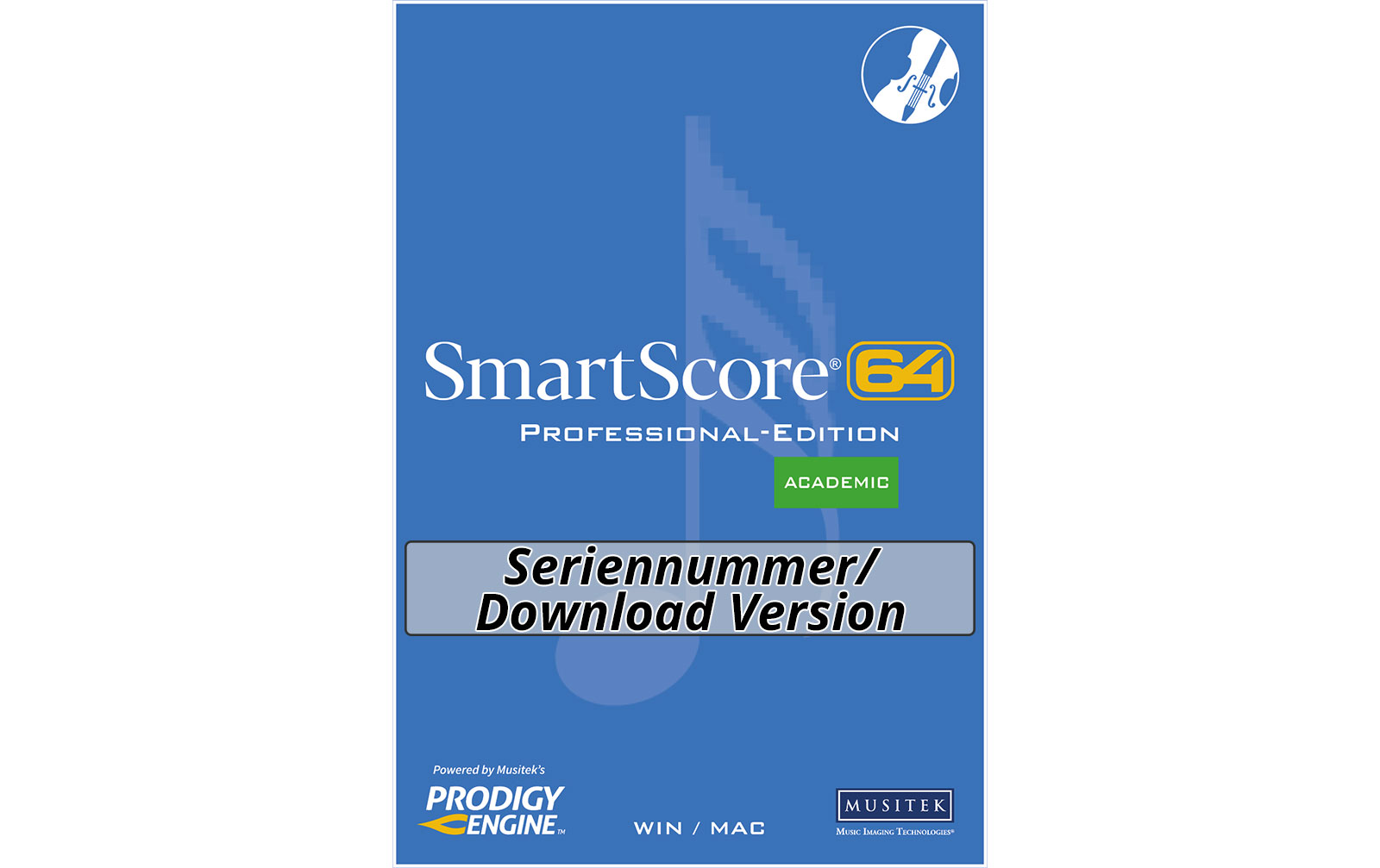 Musitek SmartScore 64 Professional Academic deutsch - Download Version