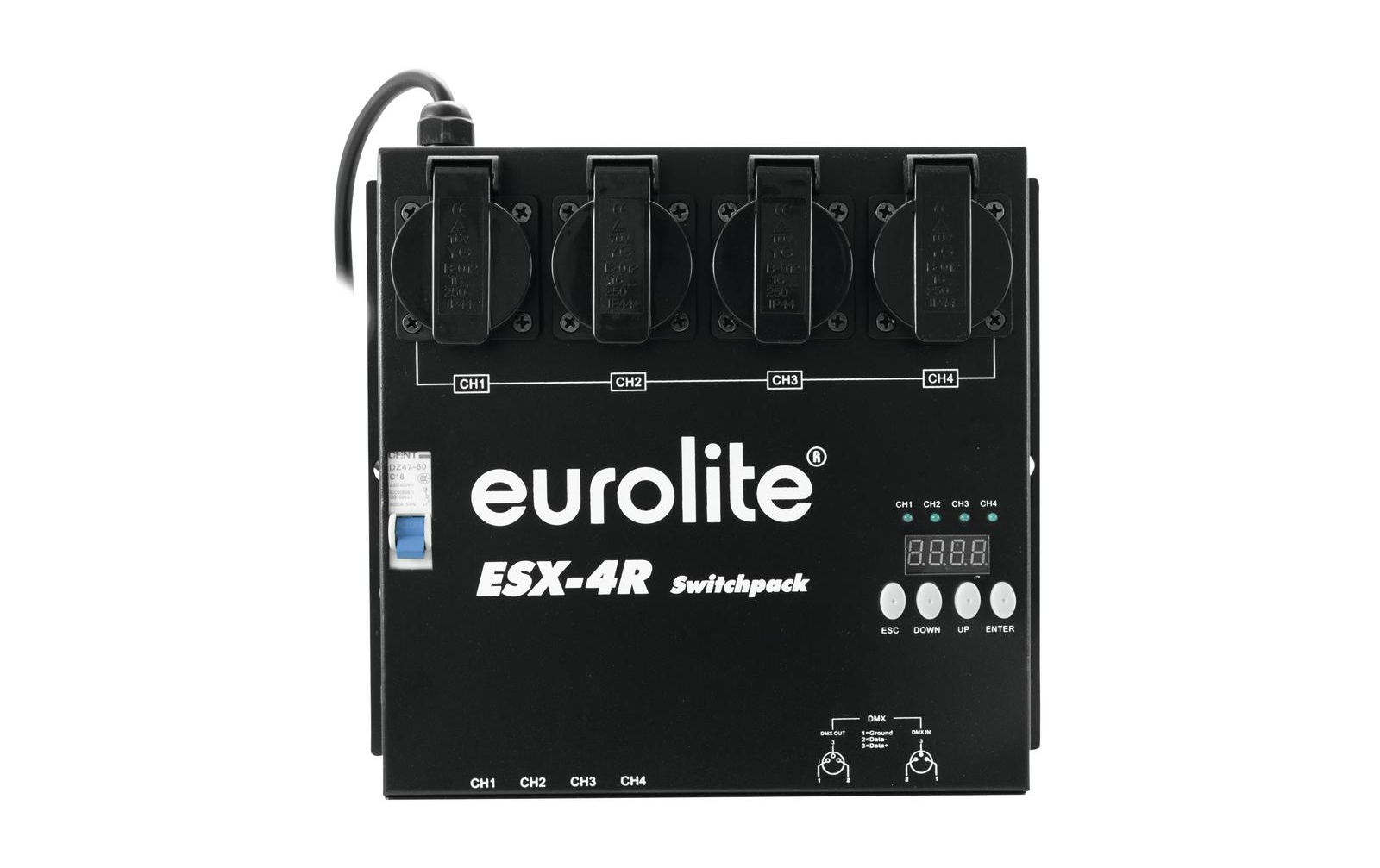 Eurolite ESX-4R DMX RDM Switchpack