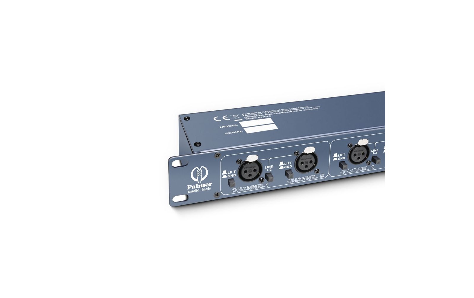 Palmer Pro RMMS 8 8-Kanal Mikrofon-Splitter