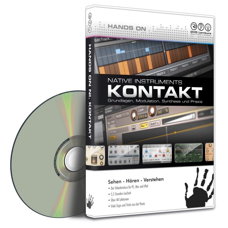 DVD Lernkurs Hands On NI Kontakt