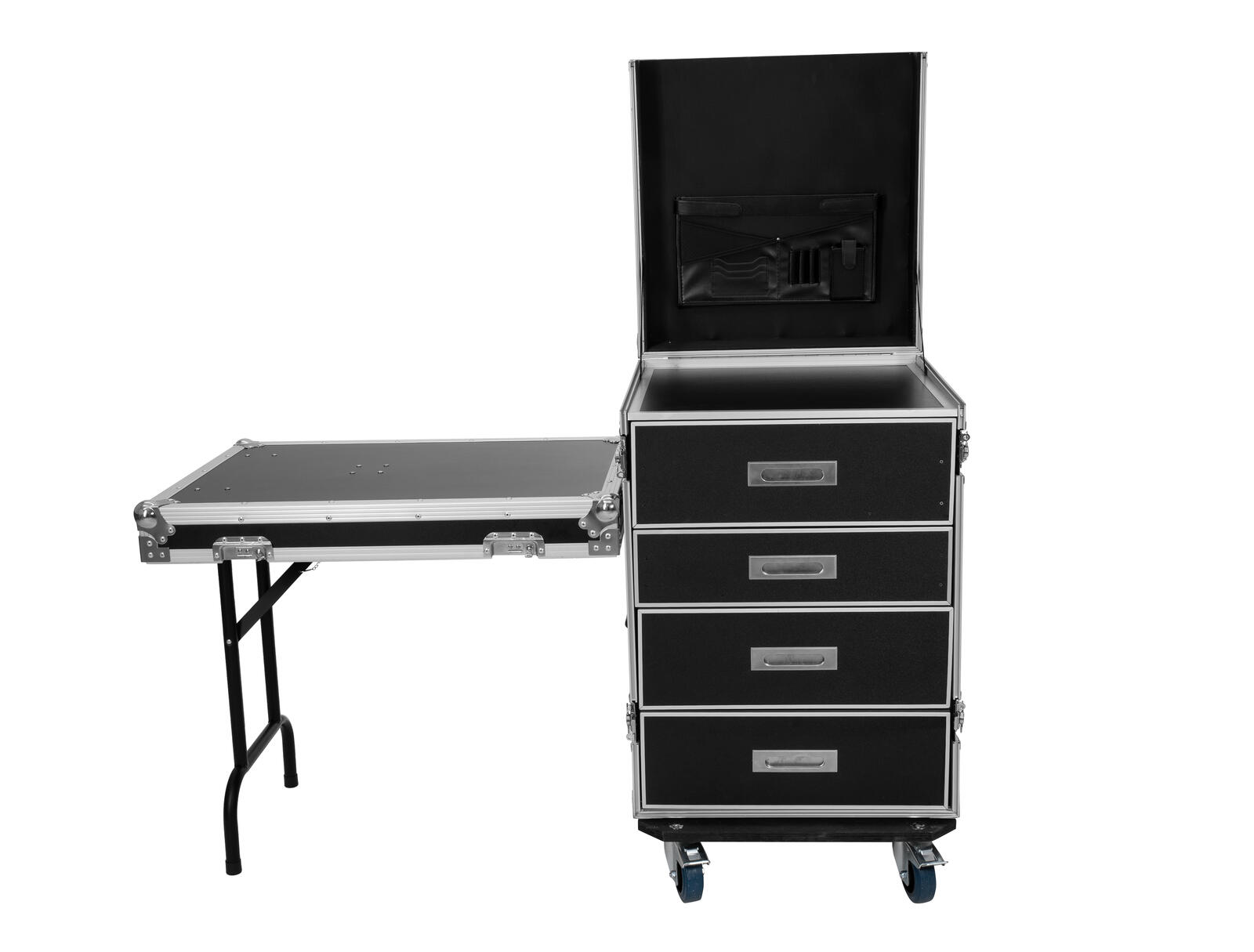 Roadinger Universal-Schubladen-Case WDS-2 mit Rollen
