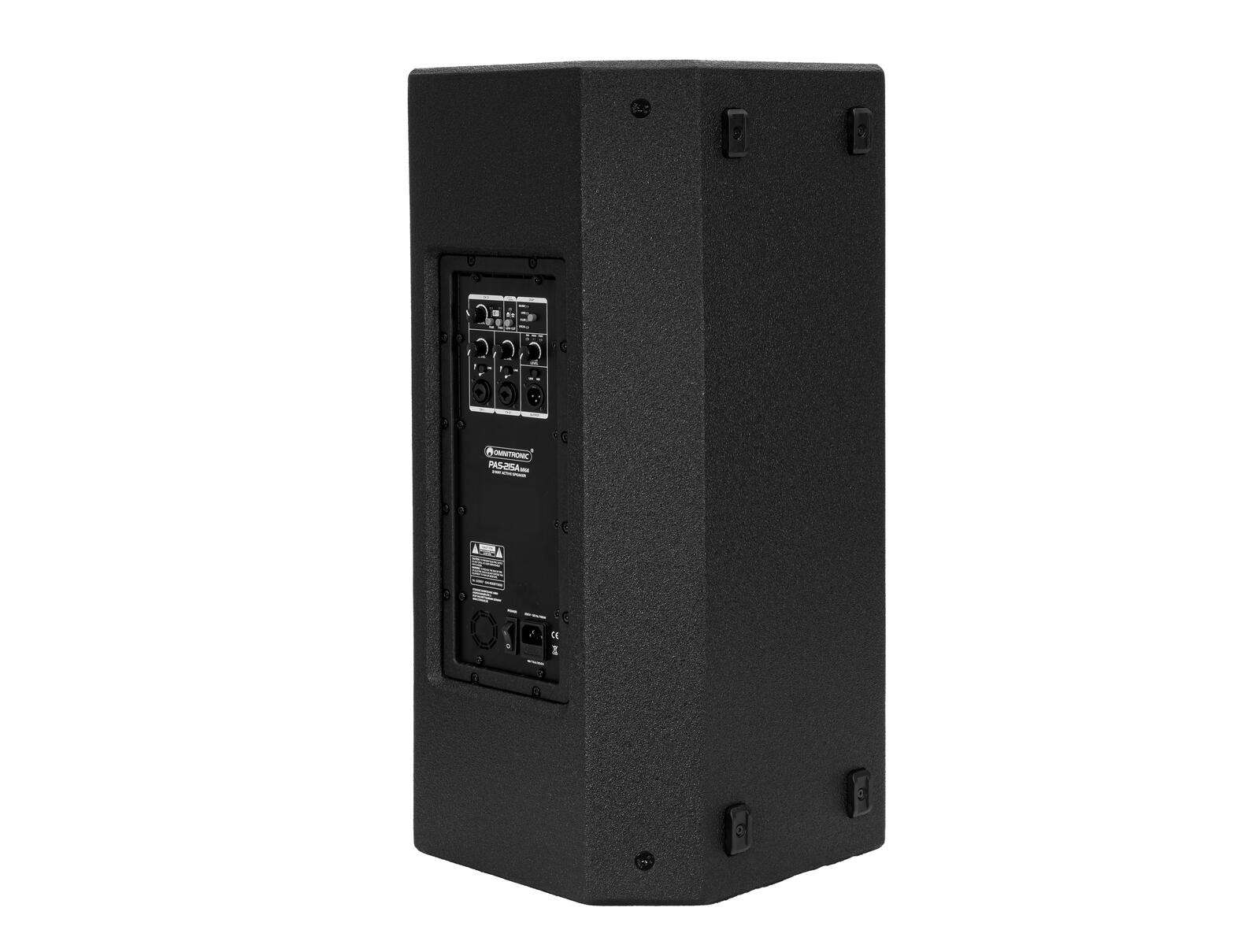 Omnitronic PAS-215A MK4 2-Wege-Top, aktiv, DSP, BT