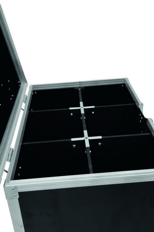 Roadinger Flightcase 6x Mikrofonständer