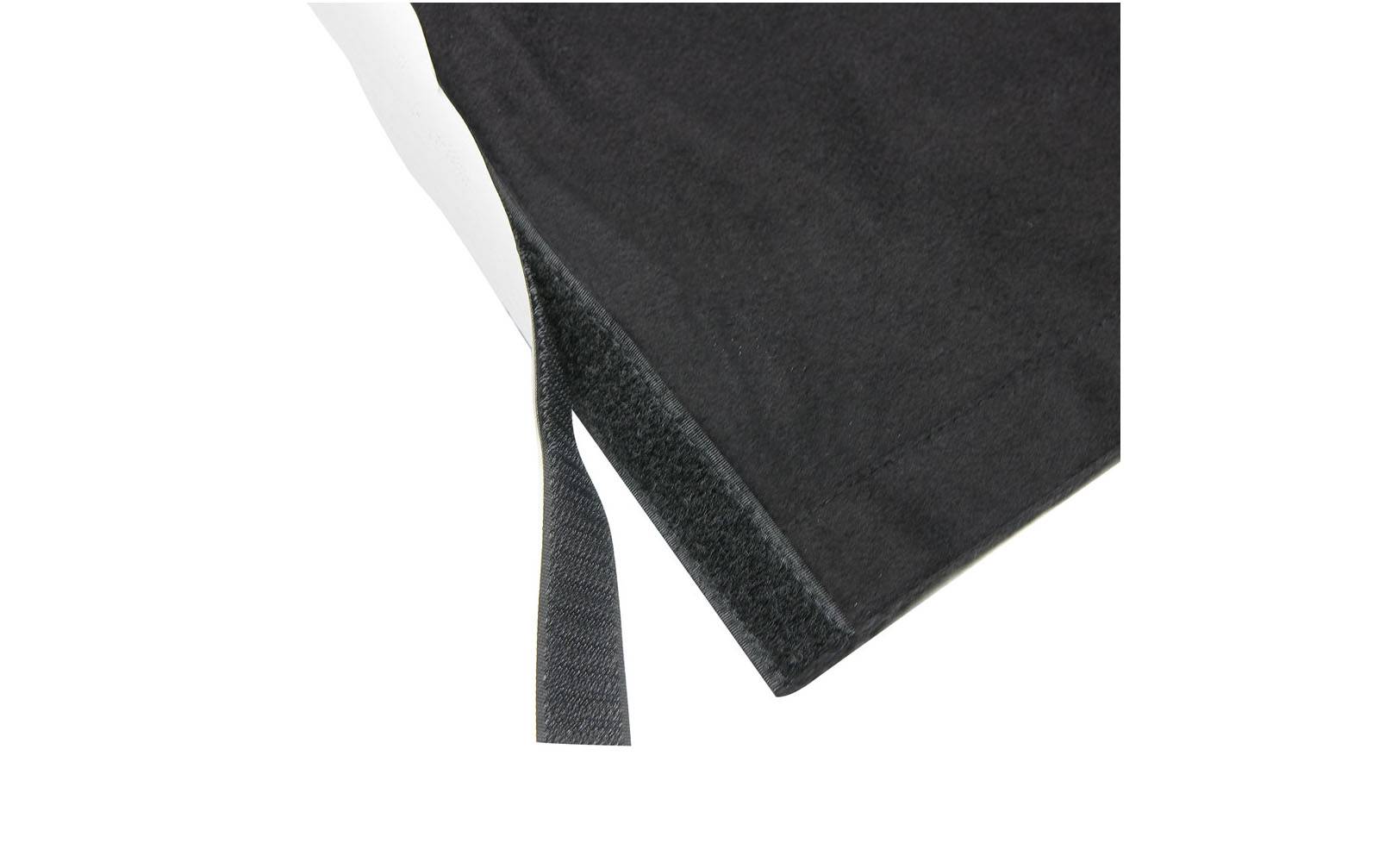 Adam Hall 0153 X 6006 Bühnenmolton B1 mit Klettband 60 cm hoch