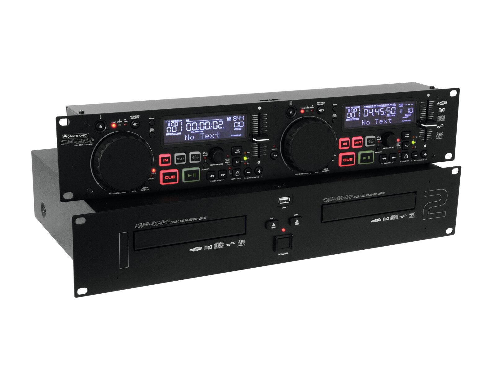 Omnitronic CMP-2000 Dual-CD-MP3-Player