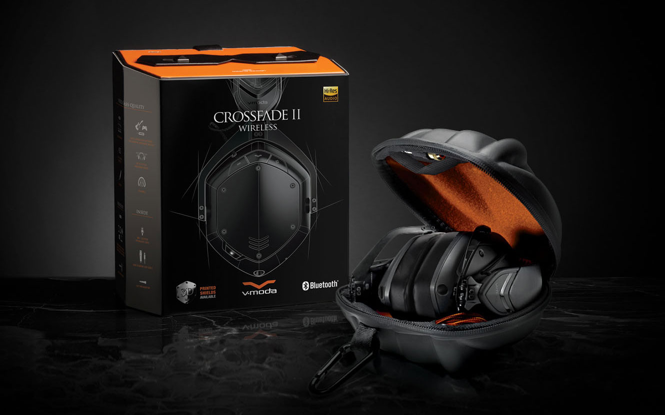 V-Moda Crossfade 2 Wireless Codex Edition Matte Black Metal