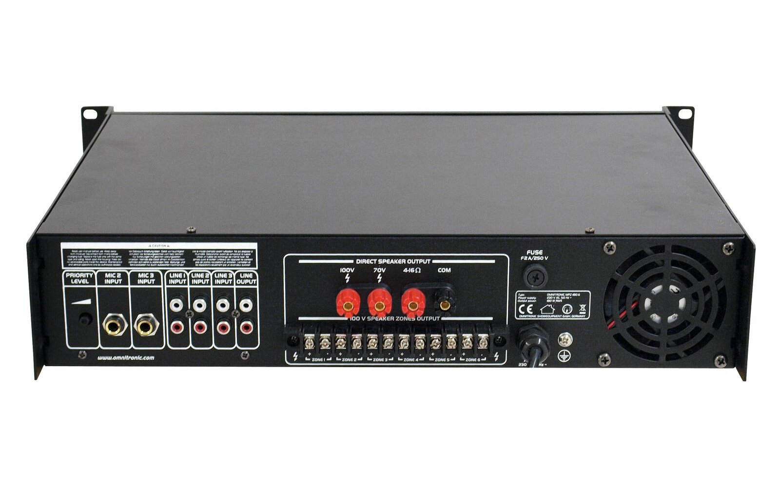 Omnitronic MPZ-180.6 ELA-Mischverstärker