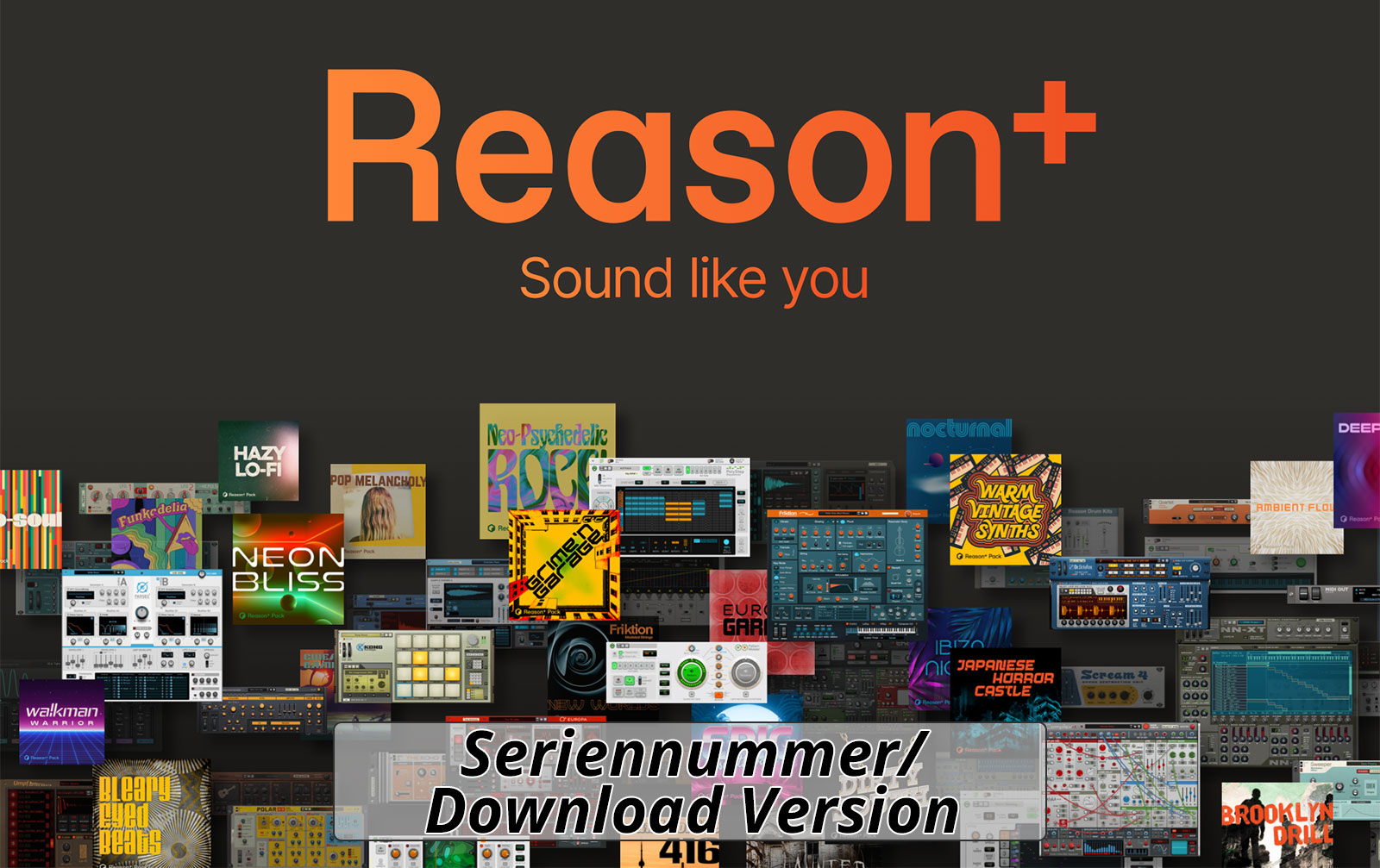 Reason Studios Reason+ 1-Jahres-Abonnement License Key