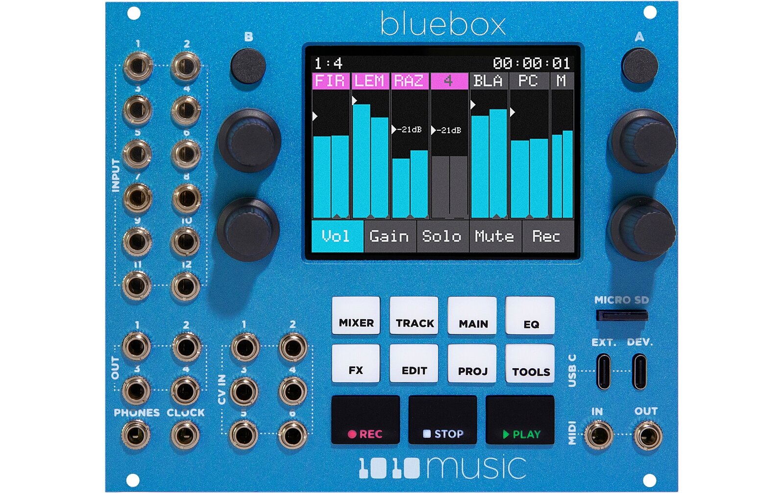1010music bluebox Eurorack Edition
