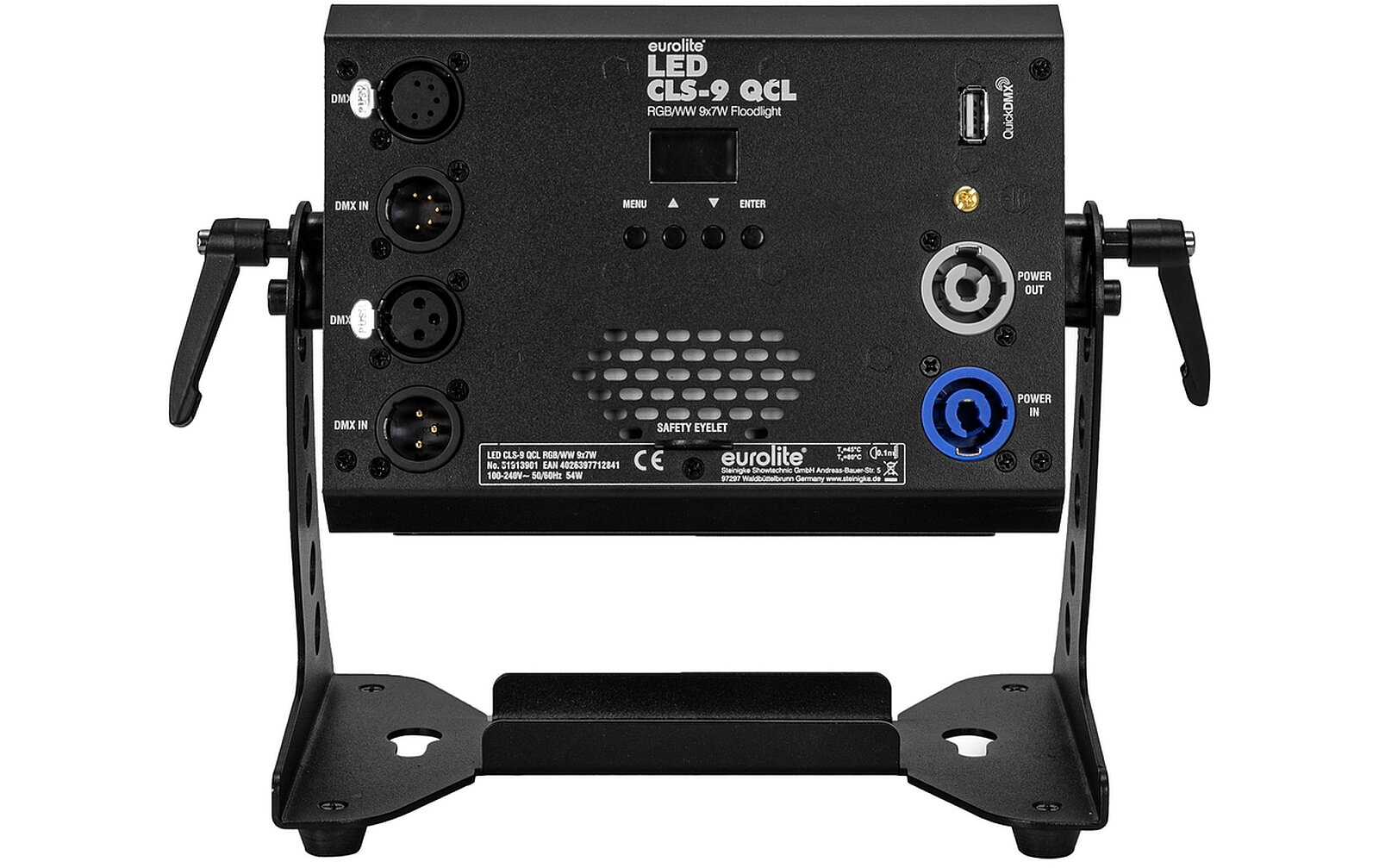 Eurolite LED CLS-9 QCL RGB/WW 9x7W