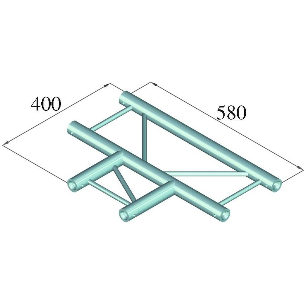 Alutruss Decolock DQ2-PAT35H 3-Weg T-Stück 90°