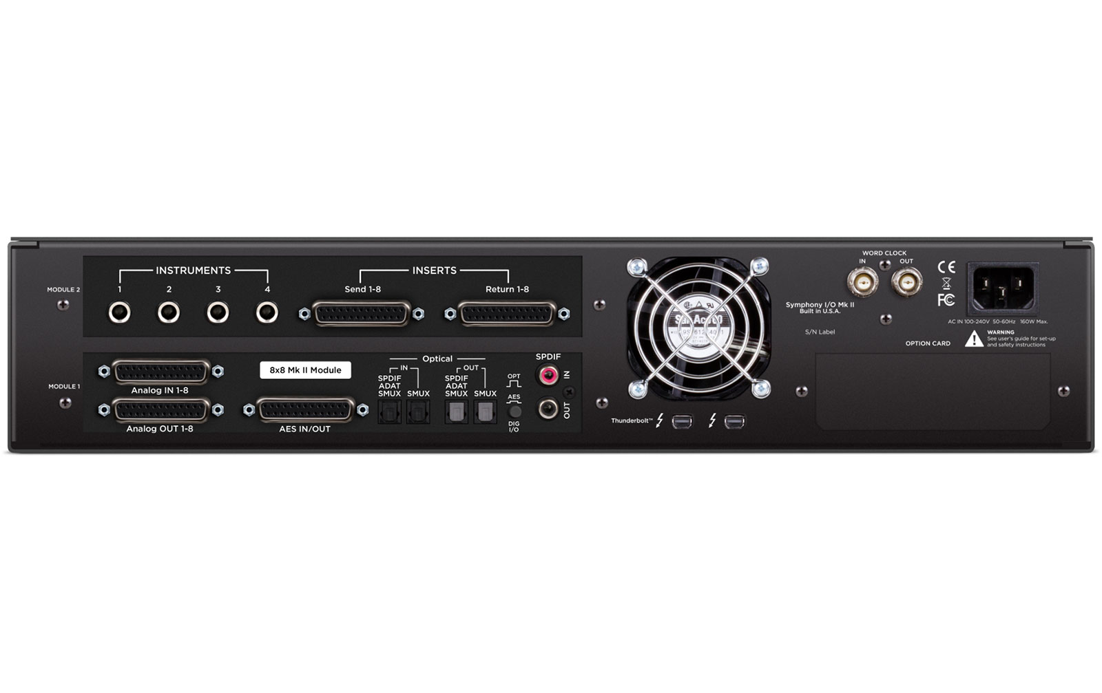 Apogee Symphony I/O MKII Connect 8x8MP Thunderbolt