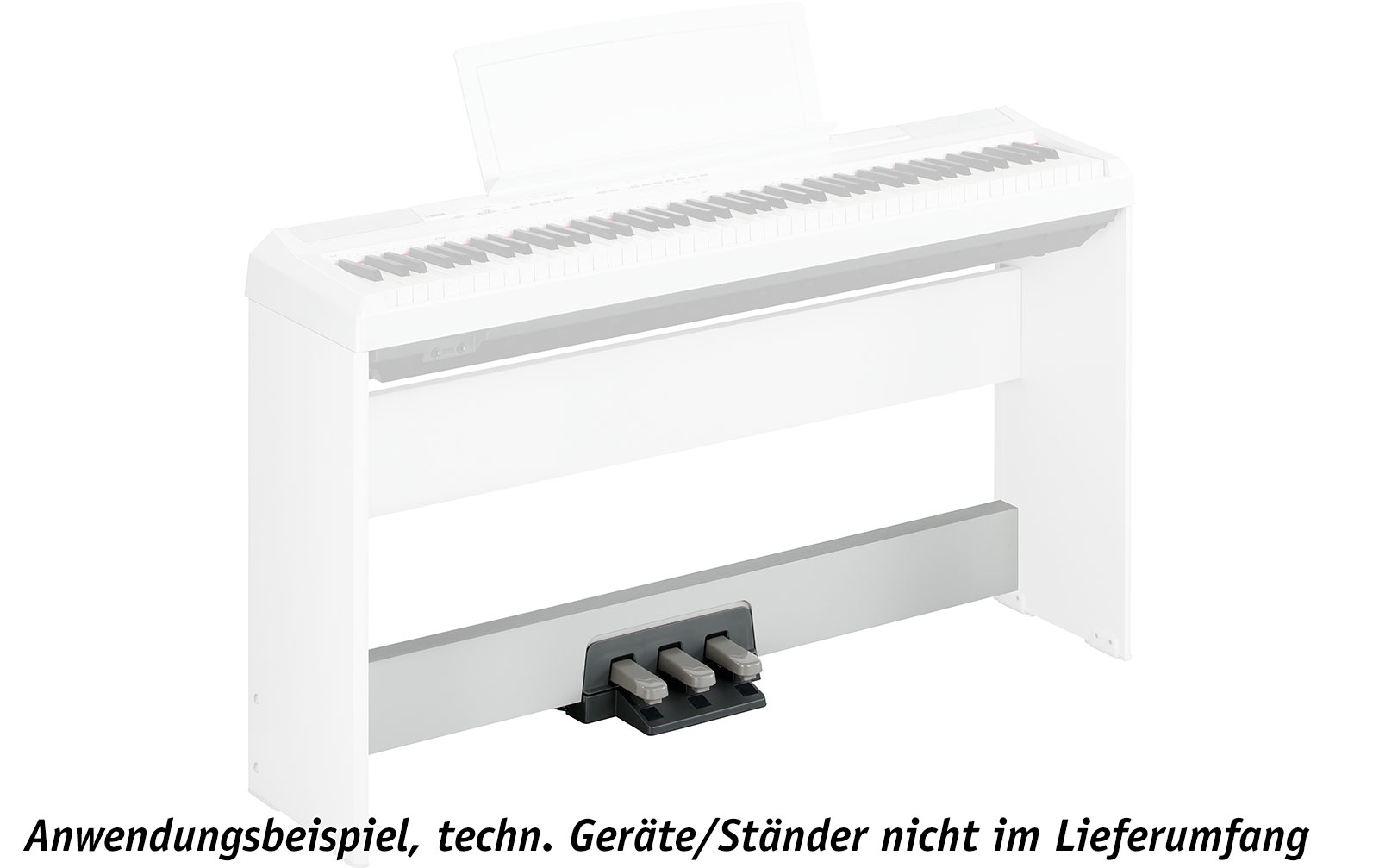 Yamaha LP-7A WH Pedaleinheit weiß für DGX650/660