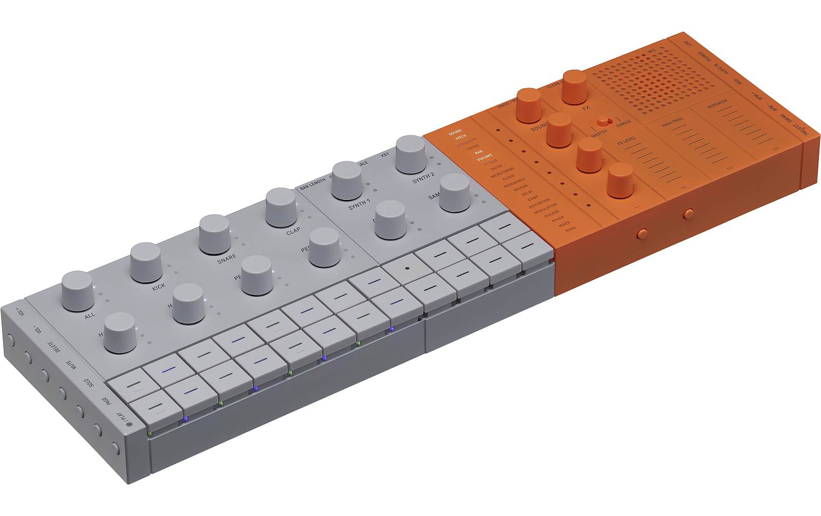 Yamaha SEQTRAK Orange