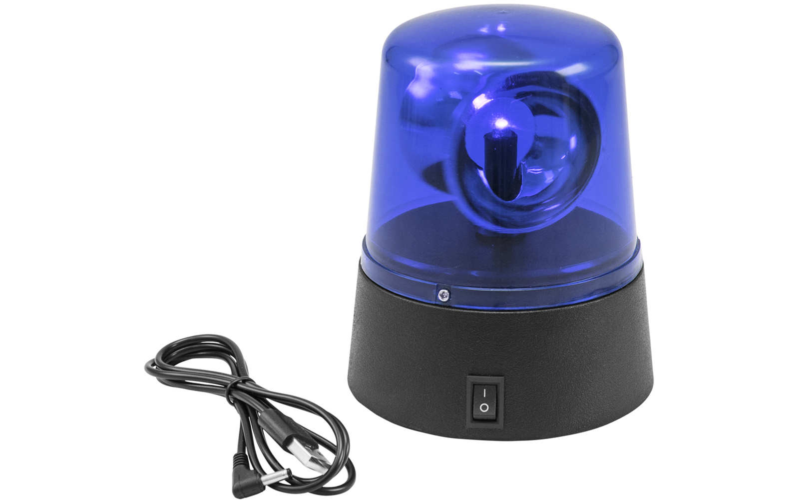 Eurolite LED Mini-Polizeilicht blau USB/Batterie