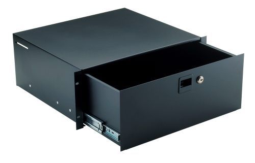 K&M 491/2 19"-Rack-Schublade, schwarz