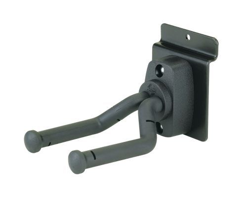 K&M 44160 Warenträger für Gitarre, schwarz
