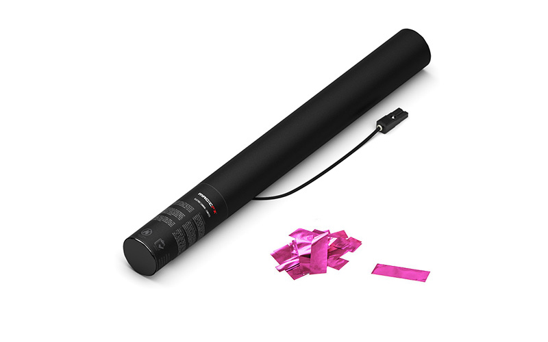Magic FX Elektrische Konfetti Kanone 50cm Pink Metallic