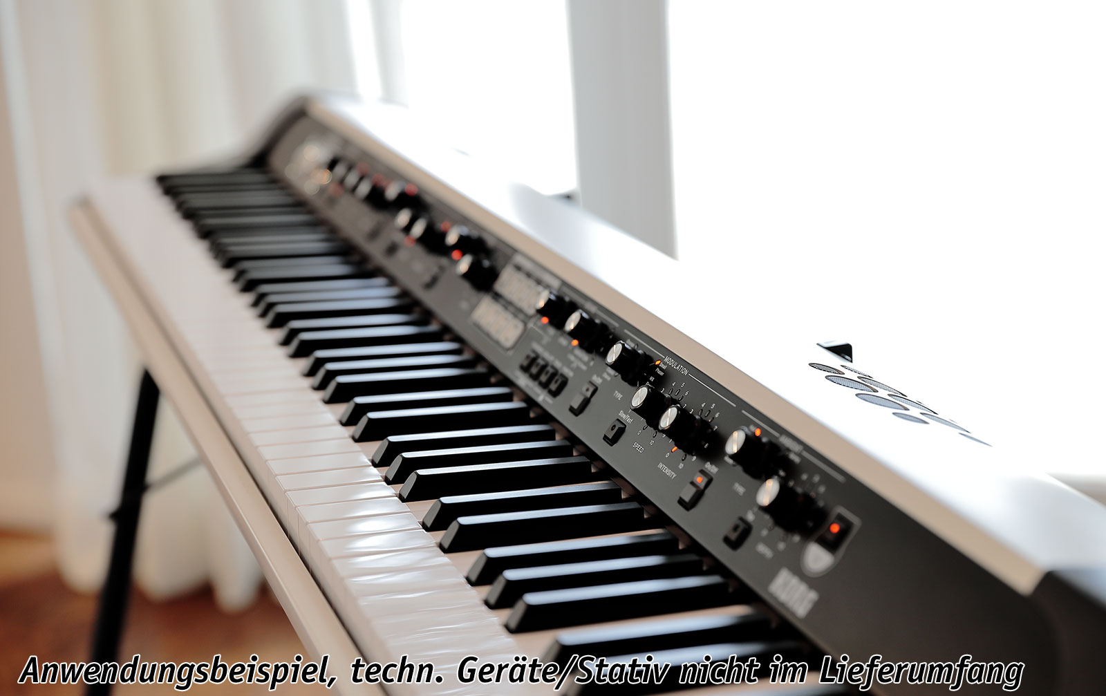 Korg SV2-88S Digitalpiano, weiß-metallic