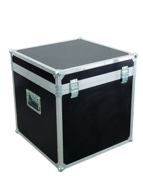 Roadinger Flightcase 4x PAR-64 Spot lang Haken