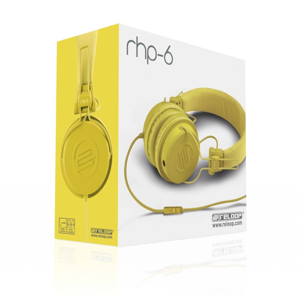 Reloop RHP-6 yellow