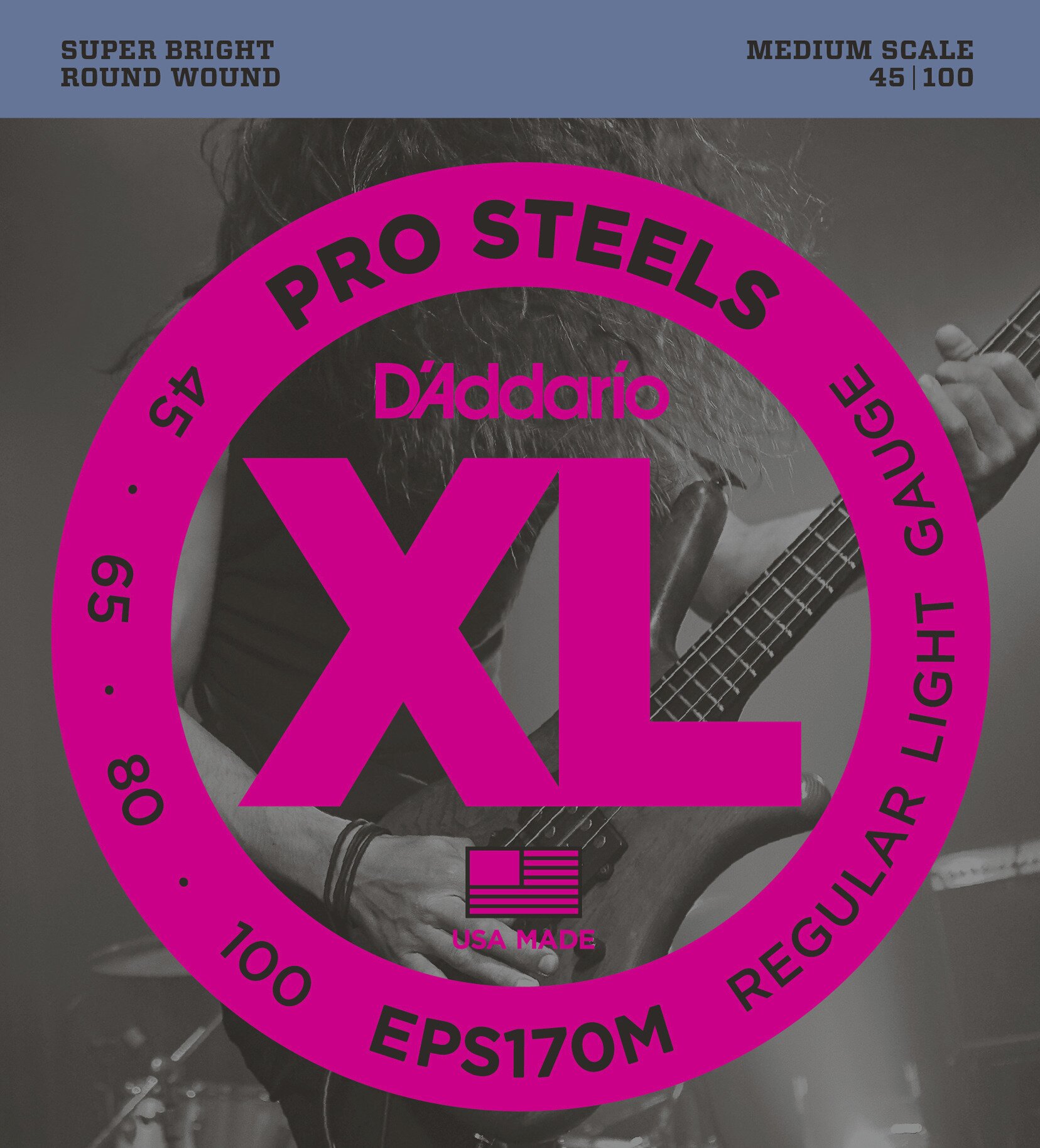 Daddario EPS170M Saitensatz für E-Bass 045-100