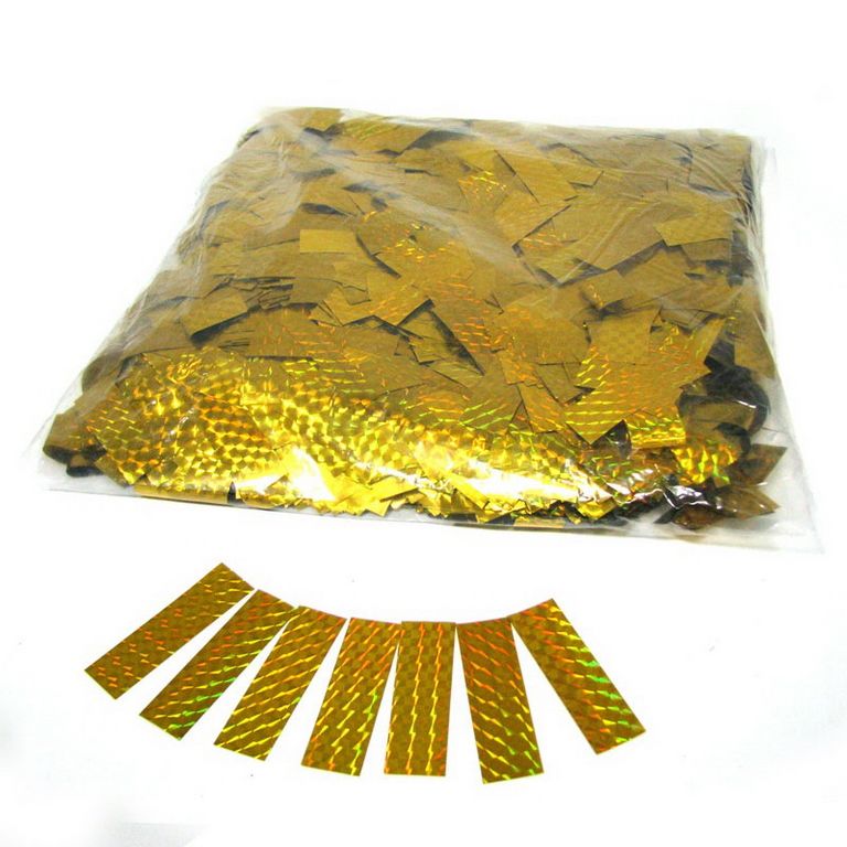 Magic FX Laser Konfetti 55x17mm Gold Beutel