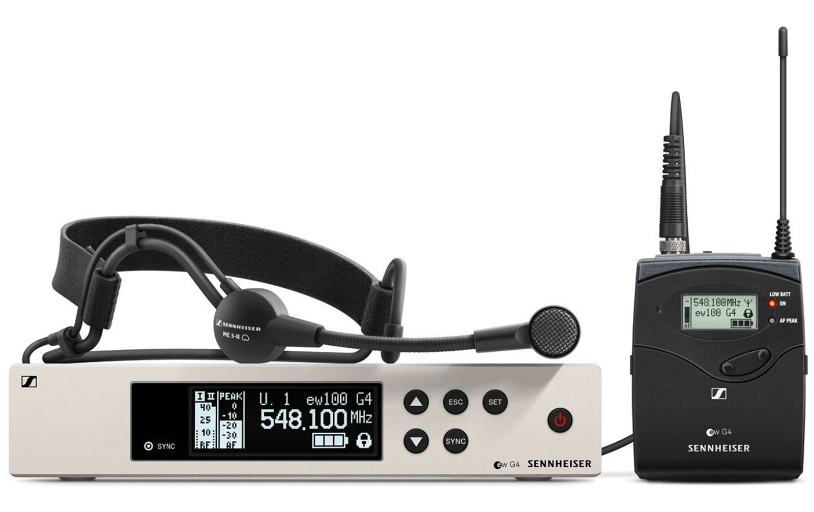 Sennheiser ew 100 G4 ME3 1G8 Frequenz (1785 - 1800 MHz)